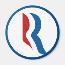 Mitt Romney "R" Logo Fridge Magnets