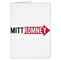 Mitt Romney Right Greeting Card
