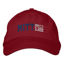 Mitt Romney Twenty Twelve 2012 Embroidered Baseball Cap