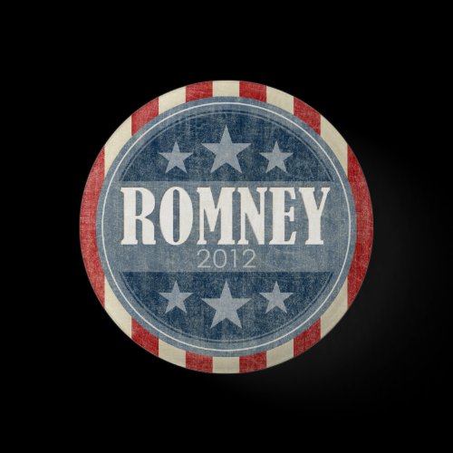 Mitt Romney  - vintage stars and stripes Pinback Buttons