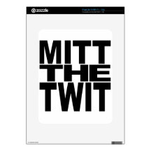 Mitt The Twit Decal For iPad