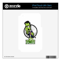 Mitt Zombie iPod Touch 4G Skin