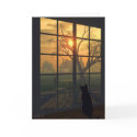 Mittens Wills the Sun to Set cards by AmandaSo Mittens Wills the Sun to Set cards