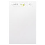 Miura Monogram Stationery Design