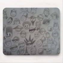Mix emotions mousepads by gazoo247 Mix emotions mousepads