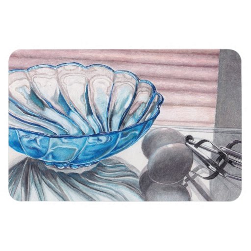 Mix It Up colored pencil still life art Magnet | Zazzle