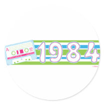 Mix Tape 1984 Stickers stickers