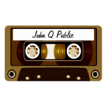 Mix Tape Gold Business Card