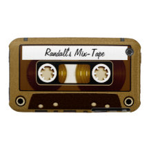 Mix Tape Personalized Gold Case-Mate iPhone 3 Case