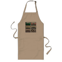 Mix Tapes aprons by tshirtypoo Mix Tapes aprons