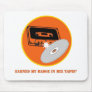 Mix Tapin' Badge Mouse Pad
