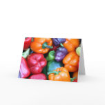 Mixed Bell Peppers Cards