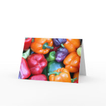 Mixed Bell Peppers cards by Adamophoto Mixed Bell Peppers cards