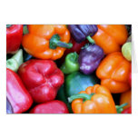 Mixed Bell Peppers Cards