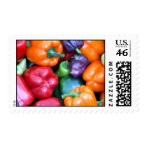 Mixed Bell Peppers postage by Adamophoto Mixed Bell Peppers postage