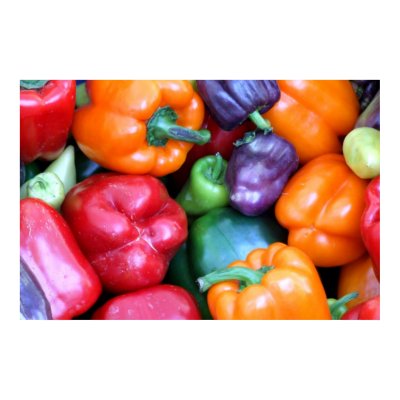 Mixed Bell Peppers Posters by Adamophoto