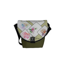 Mixed Bouquet Messenger Bag