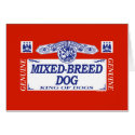 Mixed-Breed Dog cards by dogbreedz Mixed-Breed Dog cards