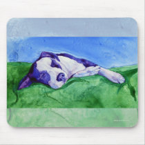 Mixed Breed Dog Mousepad - "Cloud 9"