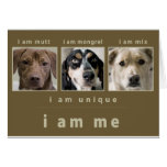 Mixed Breed: I Am Me cards