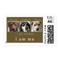 Mixed Breed: I Am Me Postage Stamps