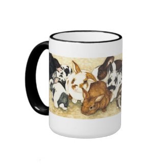 Mixed Company - Baby Rabbits Coffee Mug mug