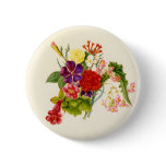 Mixed Flower Bouquet Pin