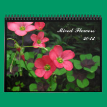 Mixed Flowers 2012 calendars