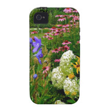 Mixed Flowers iPhone 4 Cases