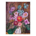 Mixed flowers poster posters