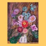 Mixed flowers poster posters