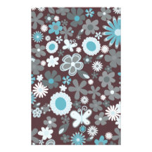 Mixed Flowers Stationery