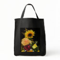 Mixed flowers tote bags by Emazevedo Mixed flowers tote bags