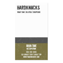 Mixed Martial Arts Business Card