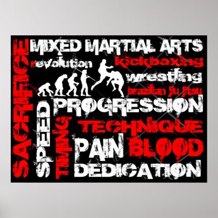 Mixed Martial Arts - Elements of Revolution Poster