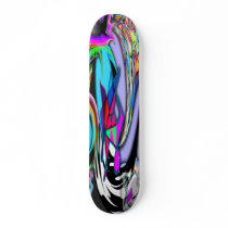 Mixed Media Digital Modern - "Star Jumper" Skate Board Decks
