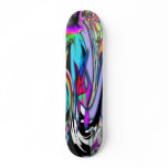Mixed Media Digital Modern - "Star Jumper" Skate Board Decks