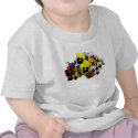 Mixed Pansies Infants shirt