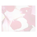 Mixed rose petals letterhead design