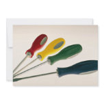 Mixed screwdrivers Photo Invitations