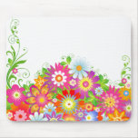 Mixed Spring Flowers Mousepads