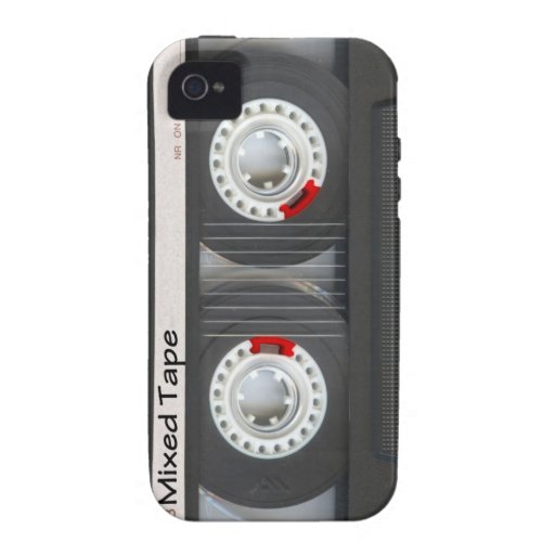 Mixed Tape Cassette iPhone 4 Case