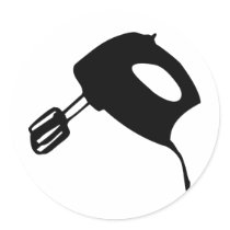 mixer - kitchen machine stickers