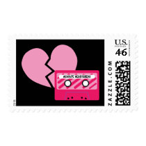 MixTape Heartbreak Postage Stamps