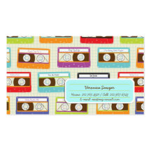 Mixtape Mix Profile Card Business Card