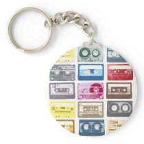 Mixtapes Graphic Keychains