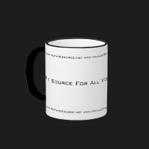 MixtapeSource White/Black Mug