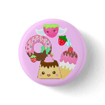 mixture cute kawaii buttons