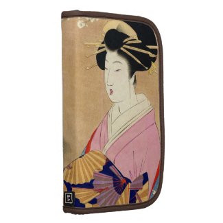 Miyagawa Shuntei Oiran japanese ukiyo-e art Planner