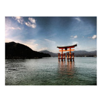 Miyajima Watercolor posters by blporteus Miyajima Watercolor posters